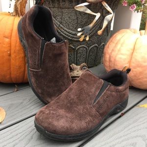 LIKE NEW Merrell Brown Suede Shoes